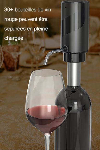 Décanteur à Vin Électrique – Recharge USB avec Commande à Un Bouton