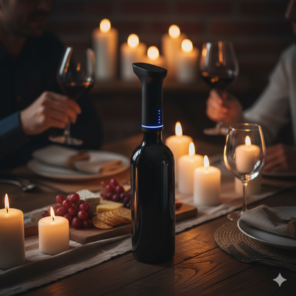 Bouchon à Vin Sous Vide Électronique – KZ-037 par Bachlos